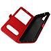 Custodia Per Samsung Galaxy A13 5g E A04s Doppia Finestra Supporto Video Rossa - Foto miniatura 5
