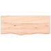 Piano per Tavolo 100x40x (2-6) cm in Rovere Massello Non Trattato - Foto miniatura 3
