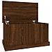 Contenitore Rovere Marrone 70x40x38 cm Legno Multistrato - Foto miniatura 2