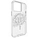 Cover Magsafe Per Iphone 15 Pro Silicone Paillette Bianca Case Mate Karat - Foto miniatura 3