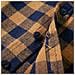 Camicia A Quadri Da Bambino Cognac E Blu 116 - Foto miniatura 6