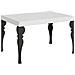Tavolo Allungabile 90x120/224 Cm Paxon Telaio Antracite - Bianco Frassino - Foto miniatura 5