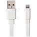 Cavo Piatto Da Usb-a A Lightning - 3 M, Bianco - Foto miniatura 2