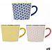 Tazza Pippa Ceramica Multicolore (350 Ml) (12 Unità) - Foto miniatura 1