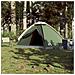 Tenda Da Campeggio A Cupola Per 4 Persone Verde Impermeabile - Foto miniatura 6