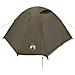 Tenda da Campeggio a Cupola per 3 Persone Marrone Impermeabile - Foto miniatura 5