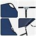 Lettino Prendisole Pieghevole Portable Blu 600D Oxford Fabric - Foto miniatura 7