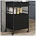 Carrello da Cucina Nero 56x43x89,5 cm in Legno Multistrato - Foto miniatura 2