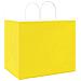 Sacchetti di Carta 250 pz con Manici Gialli 32x22x28 cm - Foto miniatura 7