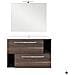 Base Sospesa Mobile Bagno 80 Cm Modc Bianco Venato - Foto miniatura 1
