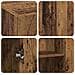 Armadio Ufficio Legno Antico 60x32x77.5 cm - Foto miniatura 9