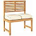 Cuscino per seduta pallet 2 pcs Crema 40 x 40 x 8 cm - Foto miniatura 3