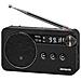 Aiwa Rs-77pll Black Radio Fm Rds Usb Microsd Portatile Ricaricabile Display Altoparlante Auricolari - Foto miniatura 1