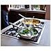 Padella Space Steel 28 Cm Per Saltare Con Manico Pieghevole E Coperchio Acciaio Inox Ideale Per Cucina A Induzione Adatta Al Forno Colore Acciaio - Foto miniatura 2