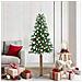 Albero di Natale snodato con 300 LED con supporto Verde 180 cm - Foto miniatura 2