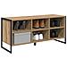 Mobile per scarpe Rovere Artigianale 60 x 35 x 44 cm - Foto miniatura 3