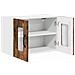 Pensile cucina con porta 2 pcs Rovere fumé 60 x 31 x 40 cm - Foto miniatura 6