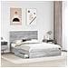 Letto con Contenitore con testiera Grigio Sonoma 150 x 200 cm - Foto miniatura 3