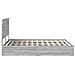 Letto con Contenitore con testiera Grigio Sonoma 150 x 200 cm - Foto miniatura 9