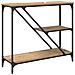 Tavolo consolle Rovere artigianale 88,5 x 30 x 75 cm - Foto miniatura 7