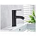 Rubinetto per lavabo da bagno, Blackswan, tipo M98, modello nero, misura 16,6 cm - Foto miniatura 3