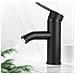 Rubinetto per lavabo da bagno, Blackswan, tipo M98, modello nero, misura 16,6 cm - Foto miniatura 4