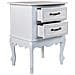 Comodino In Legno Bianco 42x34x57 - Foto miniatura 3