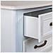 Comodino In Legno Bianco 42x34x57 - Foto miniatura 5