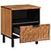 Armadio da Notte con cassetto Marrone 40 x 33 x 46 cm - Foto miniatura 2