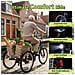 Triciclo Elettrico 24'' con Cestello Posteriore M300 Batteria 36V 18Ah 250W 40-70km 25 km /h 7 Velocità Schermo LCD Acceleratore a Pedale Freno Meccanico Ebike per Adulti - Foto miniatura 6