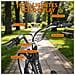 Triciclo Elettrico 24'' con Cestello Posteriore M300 Batteria 36V 18Ah 250W 40-70km 25 km /h 7 Velocità Schermo LCD Acceleratore a Pedale Freno Meccanico Ebike per Adulti - Foto miniatura 8