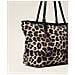 Borsa shopper 262TD8070 a stampa animalier - Foto miniatura 4