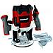 RT-RO 55 Fresatrice Verticale Potenza 1200 W Colore Rosso - Foto miniatura 5