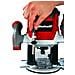 RT-RO 55 Fresatrice Verticale Potenza 1200 W Colore Rosso - Foto miniatura 9