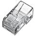 Connettore Plug Telefonico 4 Conduttori 4 Posizioni Rj10 (A-Mo 4/4 Sf)  - Foto miniatura 2