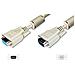 ASSMANN Electronic VGA 1.8m, VGA (D-Sub) , VGA (D-Sub) , Maschio / femmina, Nichel, Beige, Sacchetto di politene - Foto miniatura 1