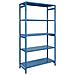 Arredokit Scaffalatura Metallica 106x42x180 Azzurro - Lb1-100a - Foto miniatura 2