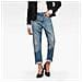 Pantaloni Gstar 3301 High Boyfriend Tape Restored L32 Abbigliamento Donna W24-l32 - Foto miniatura 1