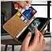 Custodia Apple Iphone 11 Pro Vera Pelle Supporto Stand Nero - Foto miniatura 5