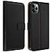 Custodia Apple Iphone 11 Pro Vera Pelle Supporto Stand Nero - Foto miniatura 1