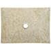 Lavandino 50x35x12 Cm In Marmo Crema - Foto miniatura 5