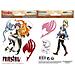 Fairy Tail - Adesivi - 16x11cm - Natsu & Lucy - Foto miniatura 1