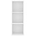 Mobile TV da Parete Bianco 37x37x107 cm in Legno Multistrato - Foto miniatura 7