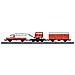 Fire Department Recovery Crane Car Set, HO (1:87) , Nero, Rosso - Foto miniatura 1