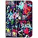 Custodia Tablet 10 Pollici Funzione Stand Con Elastico Design Graffiti - Foto miniatura 1