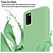 Catena Di Telefoni Cellulari Compatibile Con Samsung Galaxy A41 In Liquid Verde Chiaro - Coperchio Di Protezione In Silicone Con Cordino Regolabile In Lunghezza - Foto miniatura 2