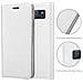 Custodia Compatibile Con Samsung Galaxy Note 5 In Classy Argento - Coperchio Protettiva Con Chiusura Magnetica, Funzione Stand E Tasca Per Le Carte - Foto miniatura 6