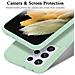 Custodia Compatibile Con Samsung Galaxy S21 Ultra In Liquid Verde Chiaro - Coperchio Protettivo In Silicone Tpu Flessibile - Foto miniatura 5