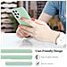 Custodia Compatibile Con Samsung Galaxy S21 Ultra In Liquid Verde Chiaro - Coperchio Protettivo In Silicone Tpu Flessibile - Foto miniatura 7