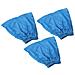 3x Filtro In Tessuto Sostituisce Lidl / Parkside 30250135 Per Aspirapolvere, Aspiratore A Secco /umido - Sacchetto In Tessuto, Lavabile, Blu - Foto miniatura 1